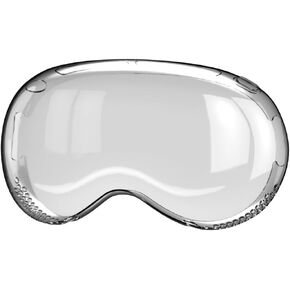 Case compaitble with Vision Pro VR Headset Case TPU Protective Cover Case Accessories for Vision Pro VR Glasses. (Transparent)