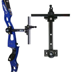 FUNTRESS Recurve Bow Target Sight T Shape Adjustable with Ring Pin with Dot Detachable Archery Target Tools Accessories