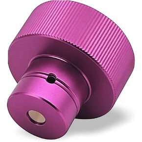 ZRDR CO2 Refill Quick Connect Adapter for Soda Makers, CO2 Canister Refill Connector Compatible with TR21-4 Male Thread, Purple, DUO ART TERRA GAIA Soda Machines