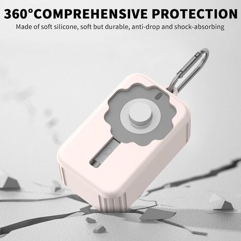 غطاء واقي الشاحن السيليكون لشاحن Oura Ring 4 ، غطاء الحالة متوافق مع حجم شاحن حلقة Oura 4/5/6/7/8/9/10/11/12/13/14/15 ، حالة مقاومة للصدمات لشاحن حلقة Oura ، فقط القضية (الأزرق العميق) in Kuwait