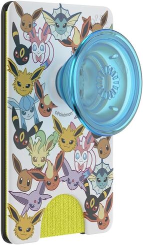 PopSockets PopWallet+ with Integrated Interchangeable PopTop for Smartphones and Tablets - Pokémon - Pokémon Party in Saudi Arabia