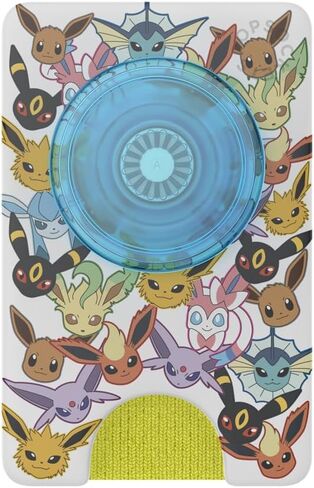 PopSockets PopWallet+ with Integrated Interchangeable PopTop for Smartphones and Tablets - Pokémon - Pokémon Party in Saudi Arabia