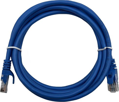 CAT6 RJ45 Ethernet Network Cable, Blue, Indoor/Outdoor, Multiple Lengths Available 3.3 ft-65.6 ft (1, 65.6 ft) in Kuwait