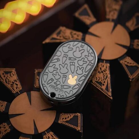 شريط التمرير Rabbit Fidget ، Dinging Toys Toys البالغين البالغين عملة تعبئة لا حصر لها ، لعبة EDC Toys Toy Sensory للبالغين ، لعبة مكتب تنفيذي للتخفيف من التركيز والتوتر (الذهب) in Kuwait