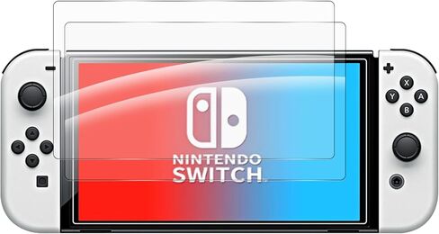 Screen Protector for Nintendo Switch2 (Released in 2025) - 9H Tempered Glass Film, Anti-scratch HD, Anti-fingerprint, Professional Kraft Paper Box Packaging [2 Pack] in Saudi Arabia