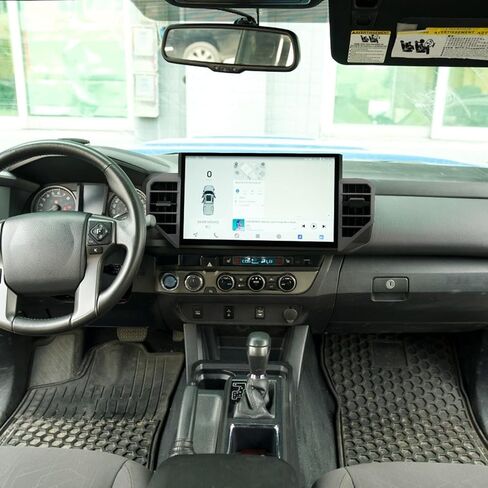 HIGH FLYING for Toyota Tacoma 2016-2023 14.6 inch Android 12+ C12 Car Multimedia Stereo Radio Audio GPS Navigation Sat Nav Head Unit (Black, 8+128G) in Kuwait
