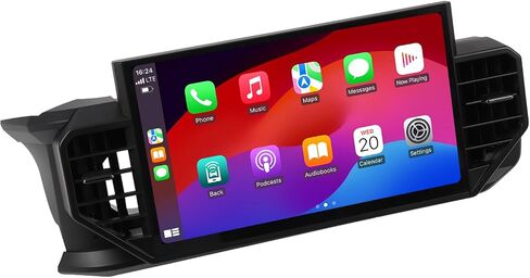 HIGH FLYING for Toyota Tacoma 2016-2023 14.6 inch Android 12+ C12 Car Multimedia Stereo Radio Audio GPS Navigation Sat Nav Head Unit (Black, 8+128G) in Kuwait