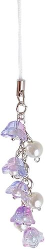 Camera Chain Unique Keyring Lilys of The Valley Phone Charm Phone Pendant Straps for Fashion Individuals in Saudi Arabia