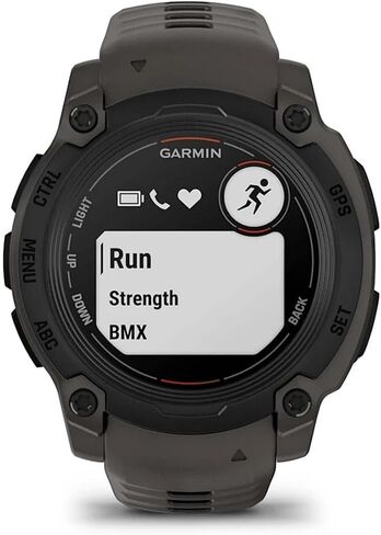 Garmin 010-02932-00 Instinct E 40mm Rugged Outdoor GPS Smartwatch 24/7 Health Monitor (Charcoal) Bundle with 2-Year CPS Protection Pack +Deco Essentials Converter Adapter Type C Adapter, Type-C USB C in Saudi Arabia