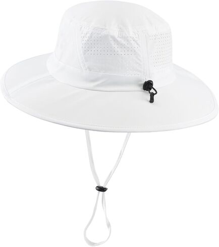 Home Prefer UPF 50+ Sun Hats for Men Women Foldable Wide Brim Fishing Hat Quick Dry Summer Outdoor Garden Safari Bucket Hat in Kuwait