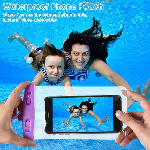 Flutesan 40 Pack Universal Clear Waterproof Phone Pouch, Multicolor in Saudi Arabia