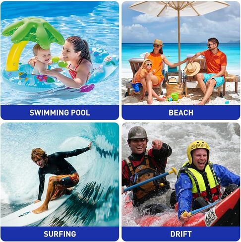 Vsagier[1 Pack] Waterproof Phone Pouch for iPhone 16/15 Pro Max & Galaxy S24+/S23-7 in Waterproof Phone Case with Lanyard, IPX8 Beach Travel Must Haves, Cruise Ship Essentials, Black in Kuwait