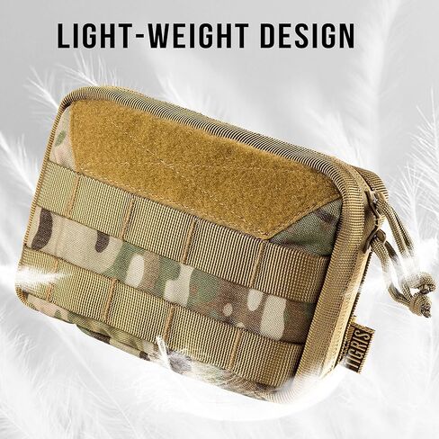 OneTigris Molle Pouch, Tactical Admin Pouch Belt EDC Tool Organizer in Kuwait
