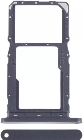 SIM Card Tray Micro SD Card Holder Slot Replacement Compatible with Samsung Galaxy Tab A9+ A9 Plus SM-X210 SM-X215 SM-X216 (Silver) in Saudi Arabia