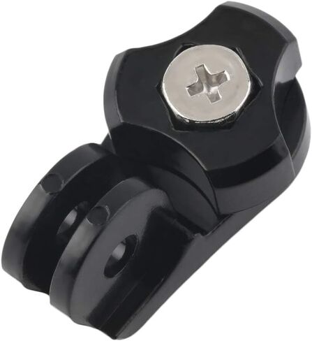 360 Degree Rotatable J-Hook Buckle Base Vertical Surface Mount Adapter Compatible with Gopro Hero 12/11/10/9/8/7/6/5, Yi, SJCAM & Other Action Cameras in Kuwait