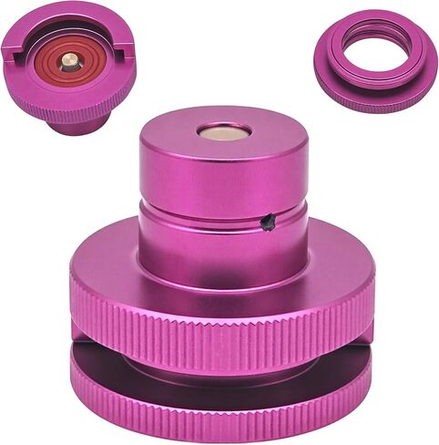 ZRDR CO2 إعادة الملء محول الاتصال السريع لصناع الصودا ، موصل إعادة ملء علبة CO2 متوافق مع TR21-4 ذكور الخيط ، الأرجواني ، Art Art Terra Gaia Soda Machines in Kuwait