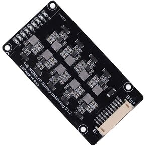 10S Liion Lipo Lifepo4 Battery Active Equalizer Balancer Lithium Battery Energy Transfer Board with Cable 1.2A