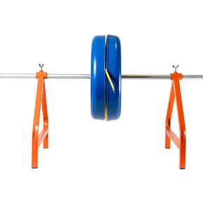 Single-Reel Wire Dispenser Kit – Includes Heavy-Duty Steel Caddy (Holds Up to 4 Reels) & 1 Blue Reel for NM-B, THHN, Romex, BX, Flex Cable, Portable Wire Organizer, Durable, Rust-Free, Made in USA