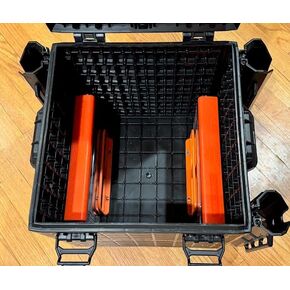 Pair of Dividers for tackle organizer fits YakAttack fishing kayak crate – Perfect for Organizing 3600 size Tackle organizers