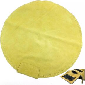 18" Leather Sand Bag Triple Stitched Without Sand Metal Forming Sandbag Cushion
