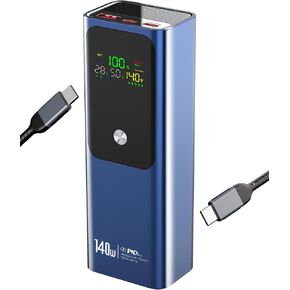 Power Bank (27000mAh・140W) Single Output 140W-Laptop Portable Charger (99.3Wh) PD3.1 Fast Charging-Comes with 100W USB-C Charging Cable - 3Port Battery Pack with Smart Display for PC/iPhone