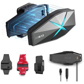 F1 Motorcycle Bluetooth Headset 1 Set, with Extra Mount Base Kit
