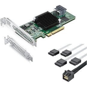 LSI-3008-8I + 8643/4xSATA Cable