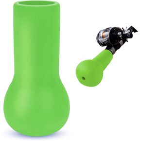 Fishing Rod Butt Cushion, Portable Belly Top Pole Bracket Fish Rod Belly Spherical Barrel, Shock Absorption EVA Foam Stand Up Fishing Pole Holder for Boat Fishing Rock Fishing