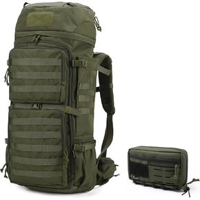 Mardingtop 75L Internal Frame Backpacks + Molle Tactical Utility Pouch