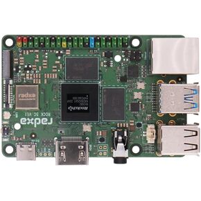 Rock 5C(Lite) RK3588S2, 8-core CPU SBC, HDMI with 8K Output, PCIe 2.1 1-Lane, Gigabit Ethernet, Single Board Computer (Radxa Rock 5C 2GB)