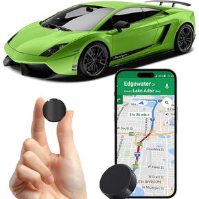 GPS Tracker for Vehicles Portable Hidden Magnetic Tracker Real-time Updated Location Tracking with Full Global Location Tracker Coverage for Vehicles Trucks Motorcycle and Ships No Subscription