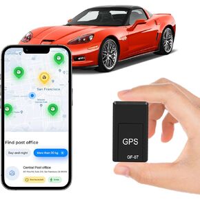 GPS Tracker for Vehicles, Portable Real Time Tracking Device, No Subscription Required/No Monthly Fee, Full USA Coverage, Mini Car Tracker for Vehicles, Cars, Trucks