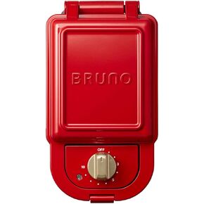 BRUNO Hot Sand Maker Single (Red) BOE043-RD【Japan Domestic genuine products】