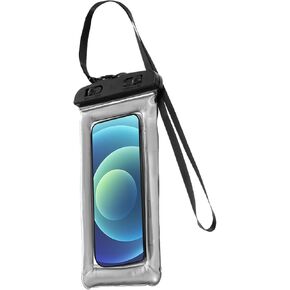 2 Pcs Waterproof Phone Pouch Floating Universal Waterproof Phone Case With Lanyard Double Space Waterproof Phone Pouch Cellphone Dry Bag Case Compatible For Beach Vacation Essentials Travel Cruise