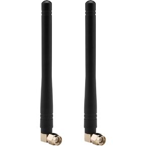 Gate Openers Antenna 315MHz 3dbi Omni Antenna Right Angle SMA Male 2pcs Ideal for Garage Door Opener DoorKing IoT Devices Remote Controls Pi NFC GSM ISM USB CCU3 CCU2 CC1101