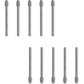 (10 Pack) Upgraded Replacement Felt Nibs PN05F Compatible with Pen Stylus PW517 for Drawing Tablets KD200, Kamvas 12, Kamvas 13, Kamvas 22, Kamvas 22 Plus, Kamvas Pro 16 Plus 4K, Kamvas Pro 24 4K