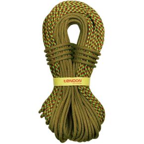 TENDON Master 9.7 Bicolor- UIAA Certified Dynamic Rope for Rock Climbing - Dry Treated with Complete Shield Technology (Bicolour 9.7mm x 60m)