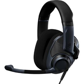 EPOS H6Pro Open Acoustic Gaming Headset with Mic, Lightweight Headband, Comfortable and Durable Design (Black)
