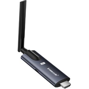 Lemorele Wireless HDMI Transmitter and Receiver Extender Kit (Receiver Only), 656 ft Wireless Range, 1080P@60Hz Full HD Video and Audio Receiver, Must be Used with Transmitter