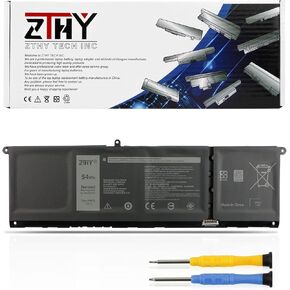 V6W33 4-Cell 54Wh Battery Replacement for Dell Inspiron 3510 3511 3515 5310 5410 5418 5510 5515 5518 5625 5630 5635 7430 7435 7420 7425 7415 7620 2-in-1 Latitude 3320 3330 3420 3520 Vostro 5620 5625