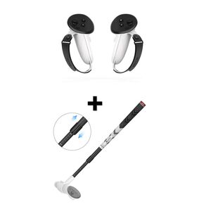 AMVR Adjustable Golf Club Attachment and Controller Straps Compatible with Meta/Oculus Quest 3