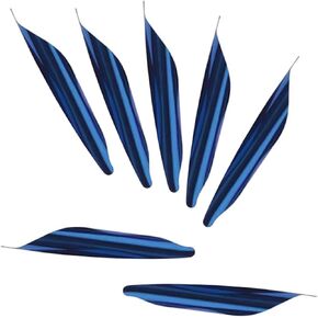 Spin Vanes 1.75 Inch Ring-Wing Helical Vane Offset Fletches for DIY Arrows Shafts (36 Pack)