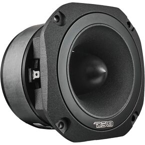 DS18 PRO-TW750C-8/BK 4" Super Bullet Tweeter with 1.5" Titanium Voice Coil and Oversized Ferrite Magnet 200 Watts 8-Ohm, Black, Single