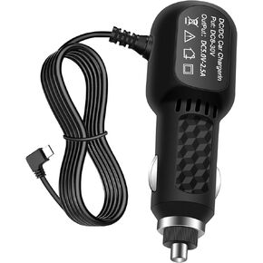 Dash Cam Charger USB C ، Type C DashCam Power Adapter ، USB C Car Fast Charger ، Dash Camera Power Scar متوافق مع GPS Navigator ومعظم كاميرا Dash أخرى (11.5 قدمًا)