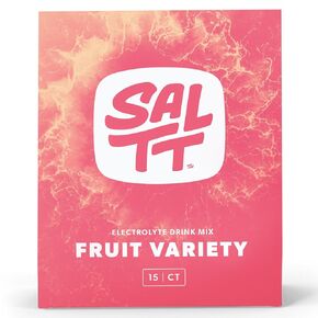 SALTT Electrolytes Powder Flavored Drink Mix - All The Things Variety - 30 Hydration Packets - Magnesium, Potassium, Sodium, Trace Minerals - Zero Sugar & Gluten Free - Travel Essentials