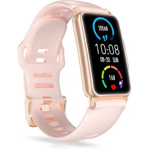 Smart Watch Fitness Tracker with 24/7 Heart Rate, Blood Oxygen Blood Pressure Monitor Sleep Tracker 120 Sports Modes Activity Trackers Step Calorie Counter IP68 Waterproof for Andriod iPhone Women Men