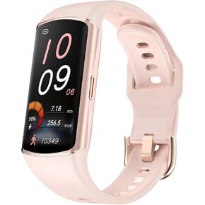 Smart Watch Fitness Tracker with 24/7 Heart Rate, Blood Oxygen Blood Pressure Monitor Sleep Tracker 120 Sports Modes Activity Trackers Step Calorie Counter IP68 Waterproof for Andriod iPhone Women Men