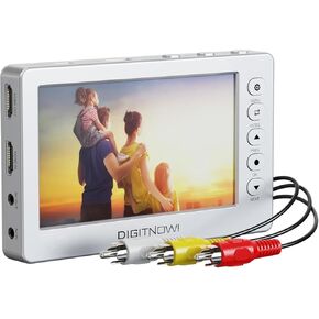 VHS to Digital Converter, Video to Digital Converter,1080P Video Device, Analog to Digital Video Converter, Video & Audio Recording from VCR, VHS, DVD, Tapes, Hi8, Camcorders, Gaming Systems