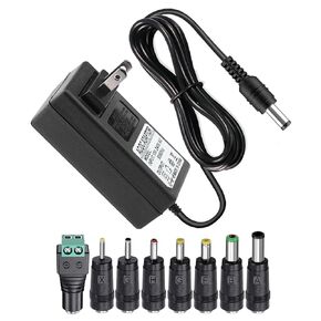 12V AC/DC Adapter Charger for Seagate Goflex Freeagent and WD Western Digital My Book Essential Digital External Hard Drive HDD WD My Cloud Powe Supply Replacement Charger Seagate Backup Plus, Central