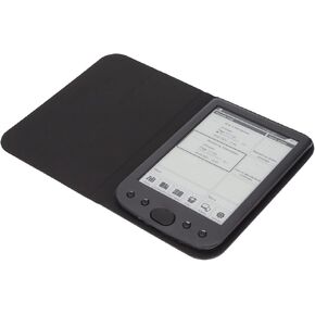 E Reader, 6in HD Ink Screen E Reader Books, 8GB Storage with Navigation and Black Protective Case